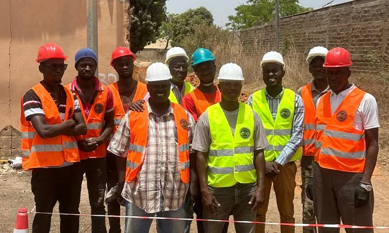 Hydrotech field team wearing personal protective equipment