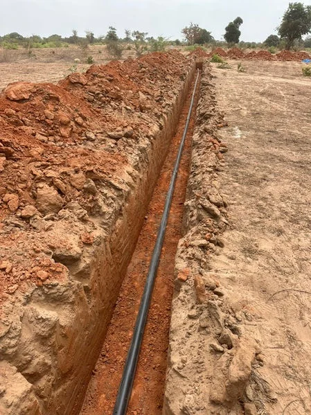 Nyambikala Water Network — Phase 1 project work in Nyambikala Estate