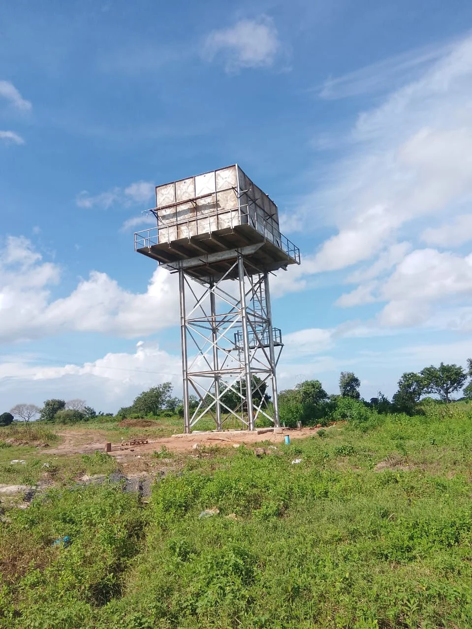 Elevated Water Tank project work in Pirang, West Coast Region